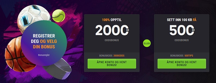 Coolbet oddsbonus 2020 – 100% opptil 2000 kr